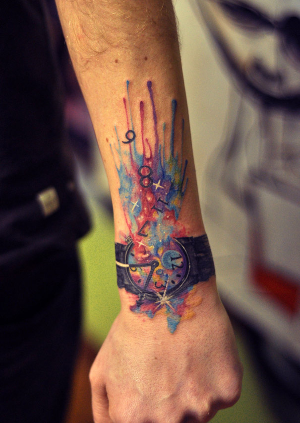22+ Watercolor Tattoos You Must See Before Getting it Done!