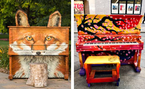 20+ Beautiful Outdoor Pianos You Can Play All Around The World