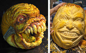 This Guy Makes The Scariest Pumpkin Carvings Ever