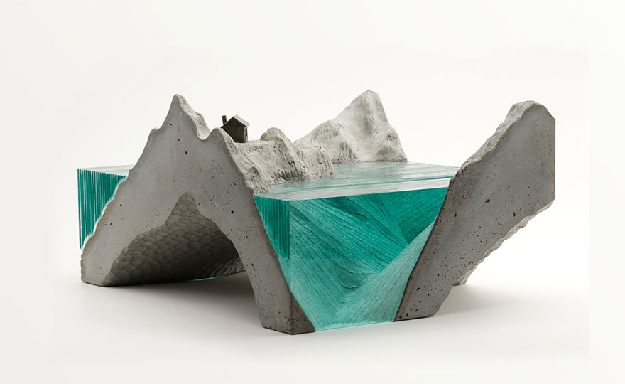 em camadas de vidro-onda-esculturas-ben-jovem-2