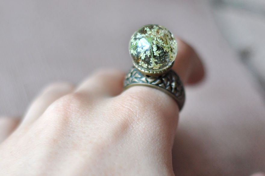 Queen Anne's Lace Ring