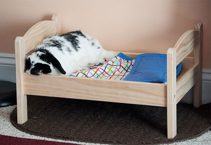 Ikea duktig bed hack cat bed 5