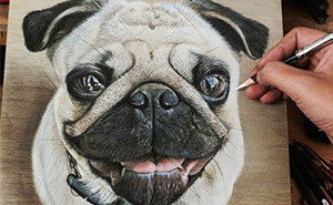 Self-Taught Singaporean Artist Creates Hyper-Realistic Drawings On Wooden Boards