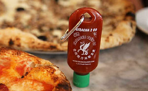 Sriracha2go: Your Hot Sauce On A Keychain
