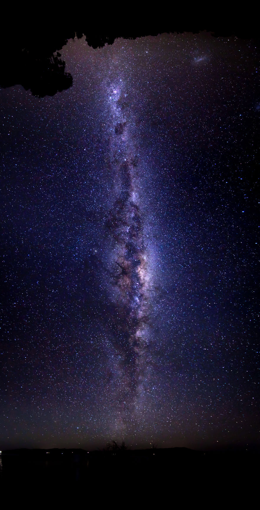 The Eye Of The Universe (180 Degree Panorama Over Australia)