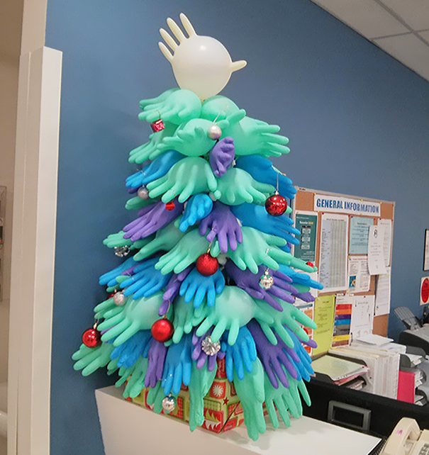 Christmas Tree In A Hospital