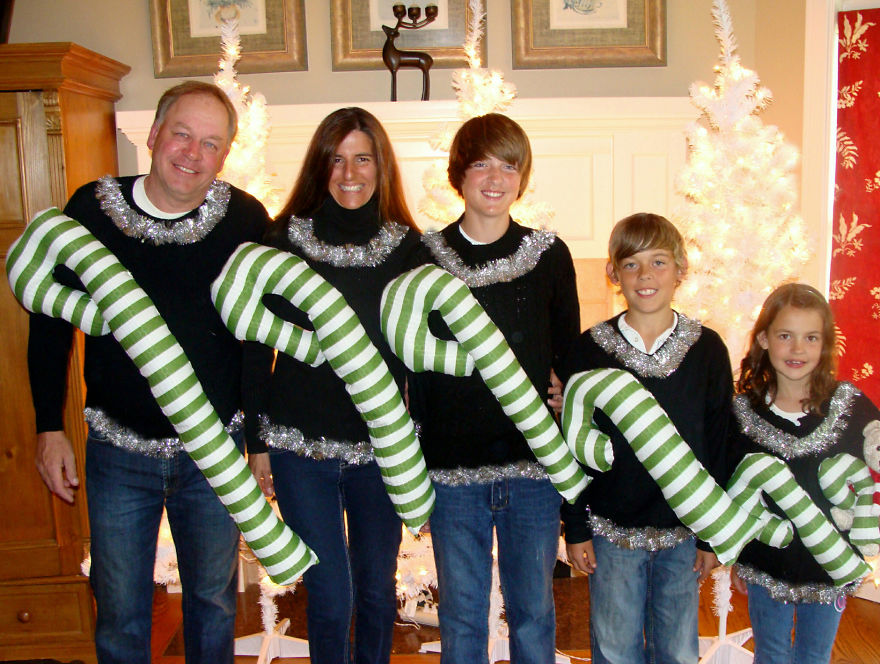 Family Ugly Christmas Sweaters