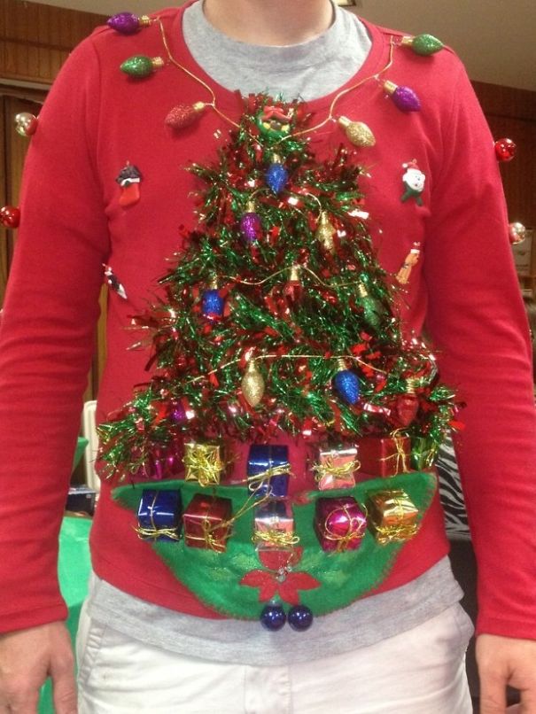 13  Of The Most Creative Ugly Christmas Sweaters  Bored Panda