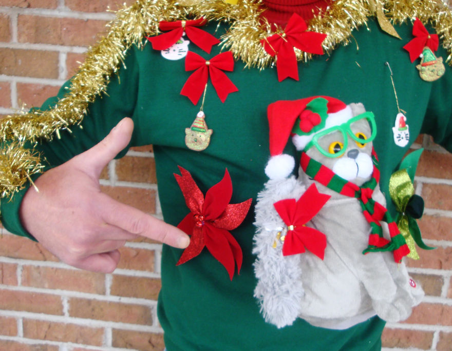 The Bear Ugly Christmas Sweater