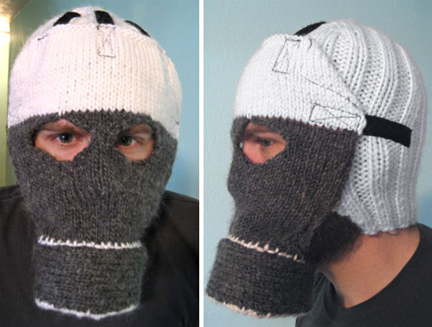 Knitted Gas Mask