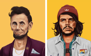 Hipstory: World's Greatest Leaders Reimagined As Hipsters