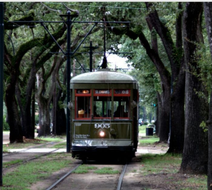 St. Charles Avenue, New Orleans, Usa