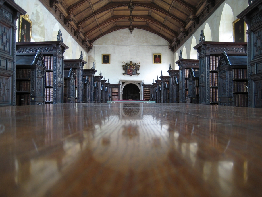 St John's College Library, Cambridge, Uk