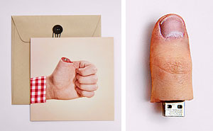 I Created Thumb-Shaped USB Drives To Promote My Photography Bussiness