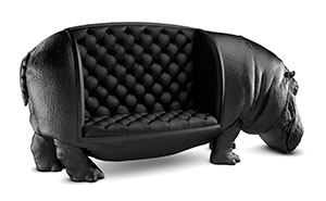 New Hippopotamus Chair By Maximo Riera Is The Size Of A Real Hippo