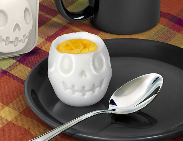 Skull-Shaped Boiled Egg Mold