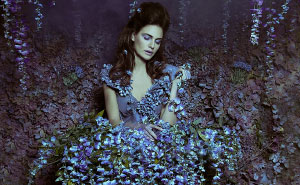 Canadian Photographer Turns Her Small Attic Into Stunning Fairytale Garden Scenes