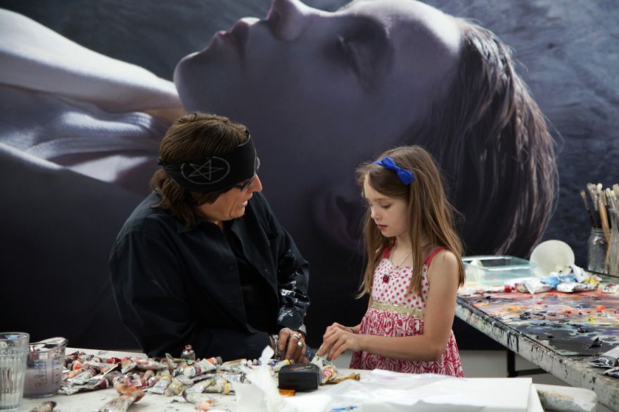 Gottfried Helnwein & His Muse, 2013
