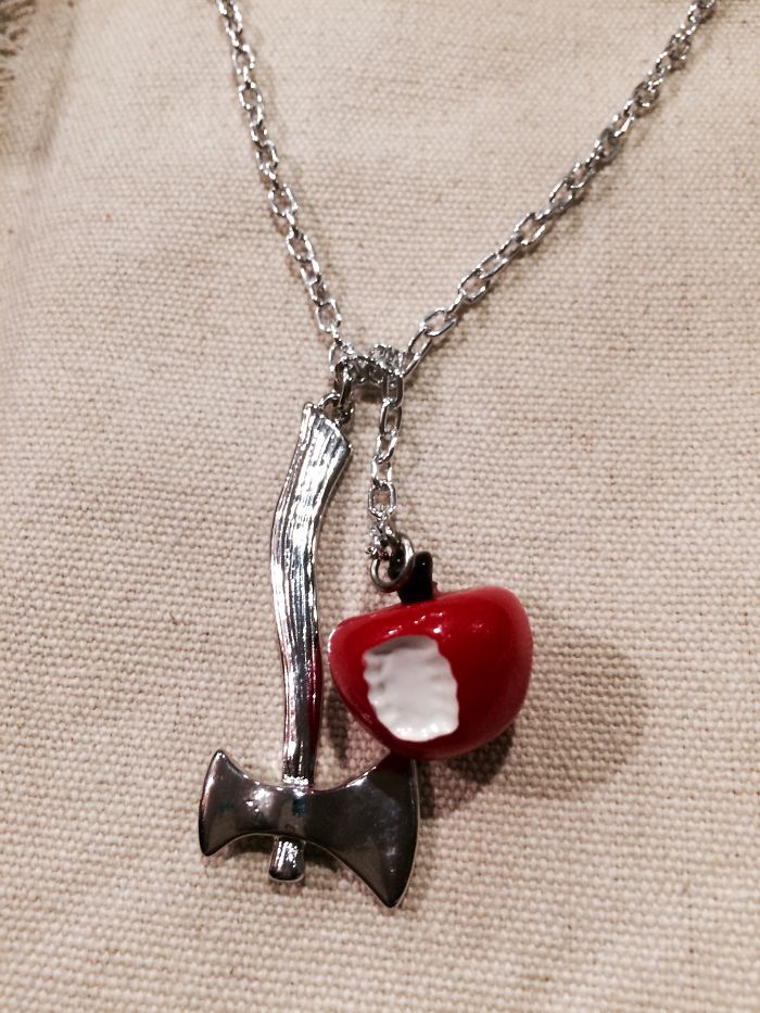 Snow White Charm Necklace