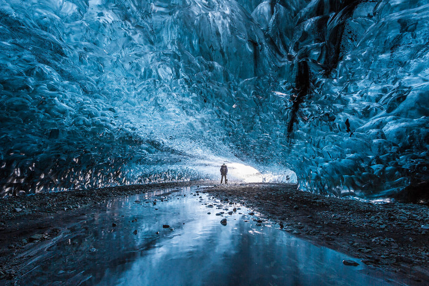 Ice Cave In Iceland