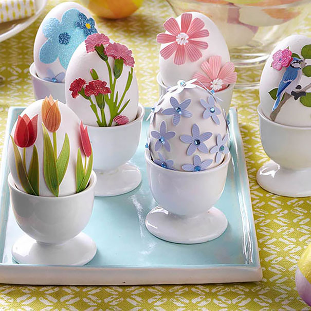 Flower Easter Eggs