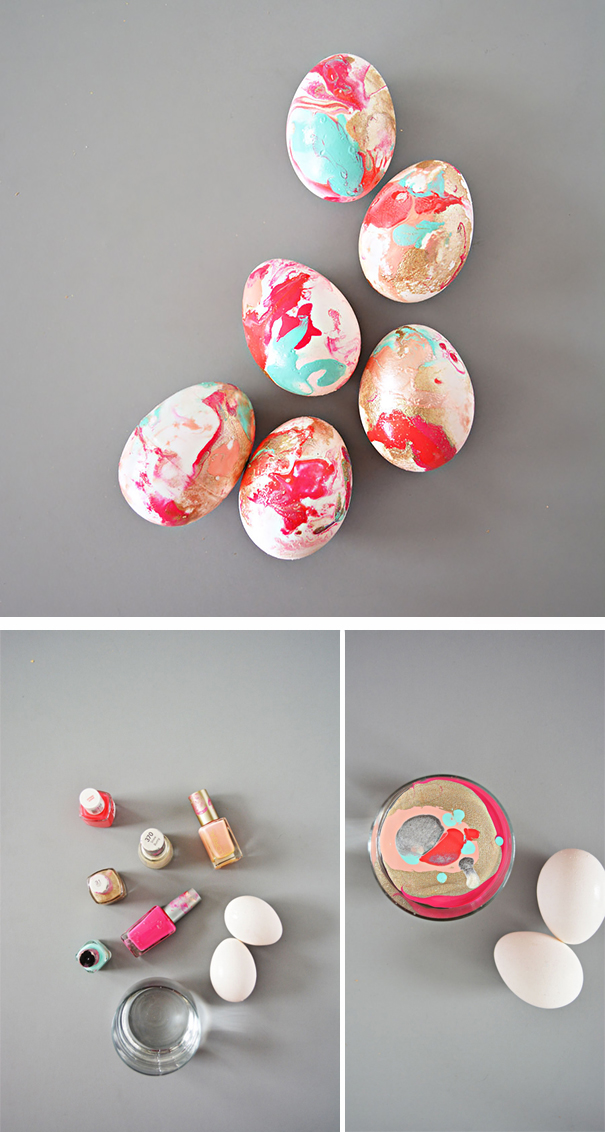 Nail Polish Easter Eggs