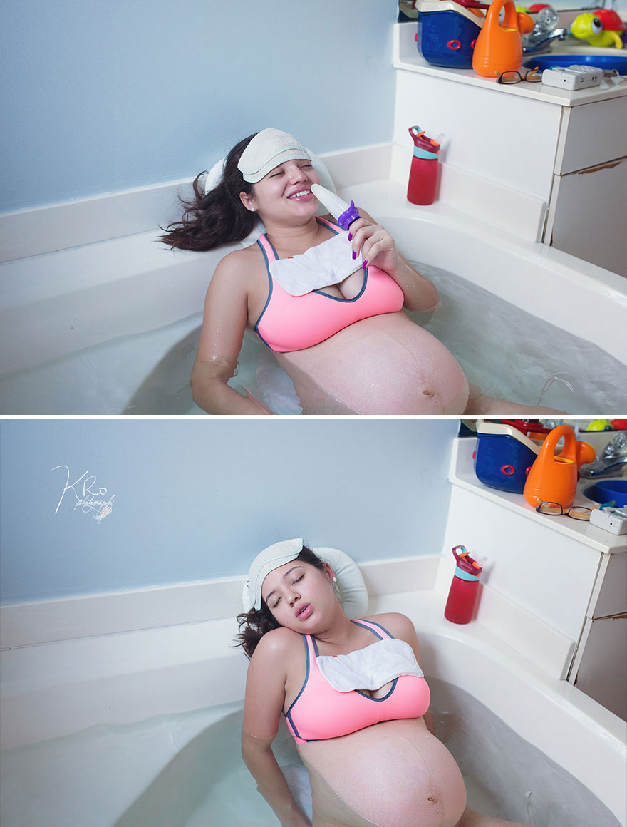 Photographer Captures Her Friend’s Beautiful Water Birth