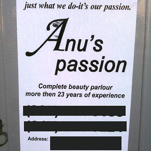Experience Anu's Passion!