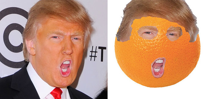 Trump Looks Like An Orange