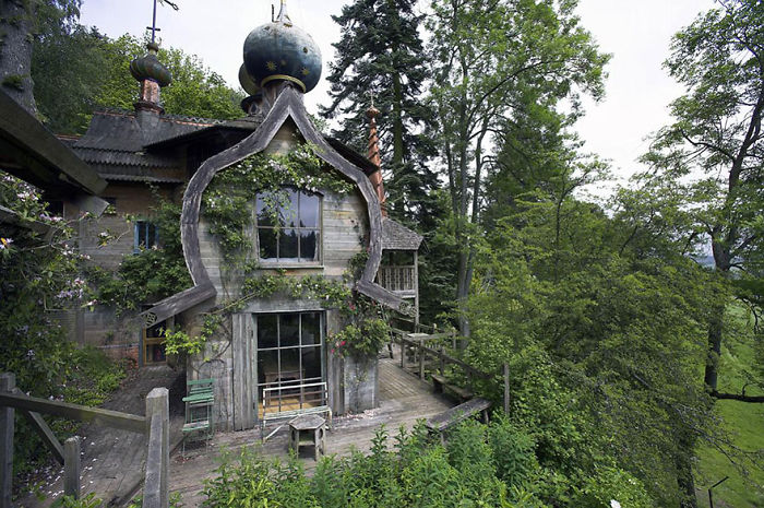 Fairy Tale House In Norvegian Woods