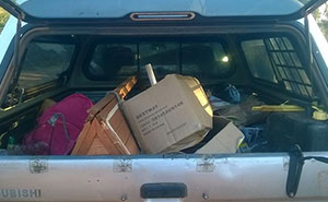 Illegal Dumper Leaves ID In His Trash And Gets It Returned To His Front Yard