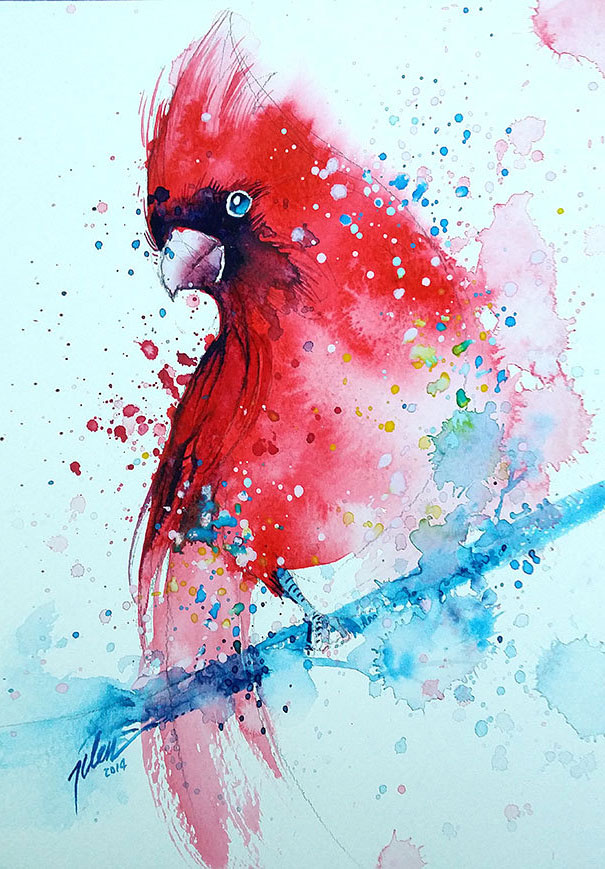 colorful-animal-watercolor-paintings-tilen-ti-8