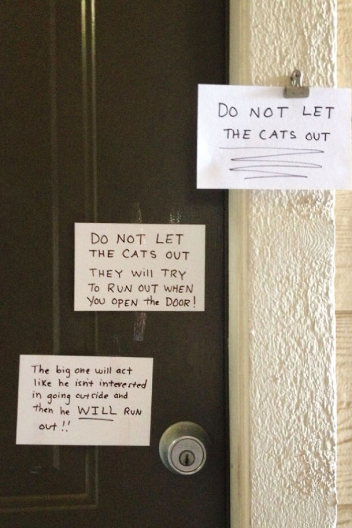 My Neighbor Left Some Notes For The Maintenance Guy