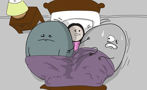 This Comic Perfectly Explains Why Anxiety & Depression Are So Difficult To Fight