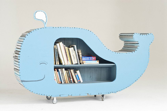 Whale Bookshelf