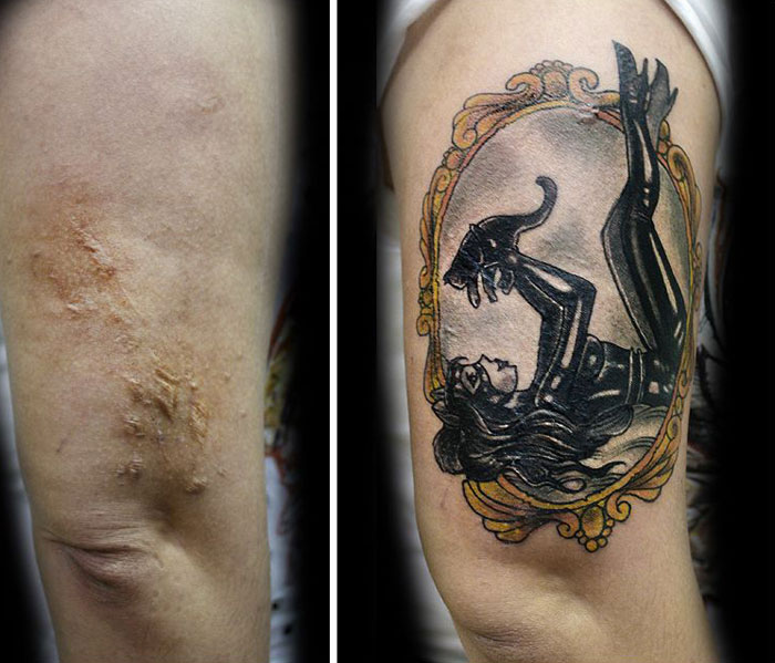 Brazilian Artist Does Free Tattoos For Victims Of Domestic Violence |  DeMilked