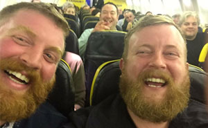Passenger Seated On Plane Next To Stranger Who Looks Exactly Like Him