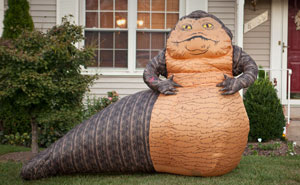 Inflatable "Star Wars" Jabba The Hutt Lawn Ornament