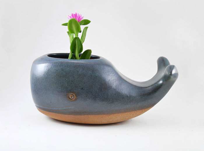 Whale Planter