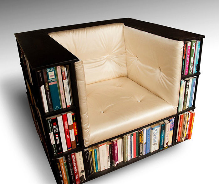 Library Bookcase Chair