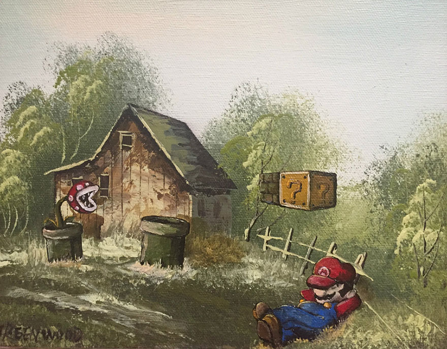 pop-culture-characters-thrift-store-paintings-dave-pollot-21