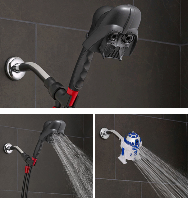 Darth Vader Showerhead