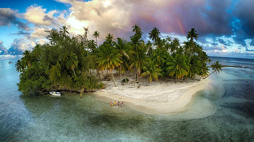 Insula Pierdută, Tahaa, Polinezia Franceză