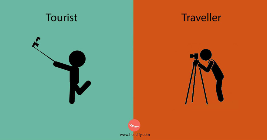 Tourist Vs Traveller