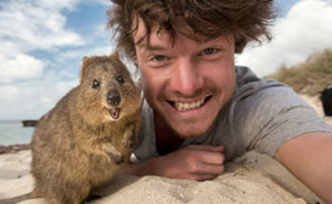 This Man Mastered The Art Of Animal Selfies