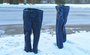 It's So Cold In Minnesota That Even Ghosts Started Wearing Pants