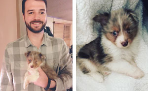 This Guy Only Has Vision In One Eye, So He Bought A One-Eyed-Dog That No One Else Wanted