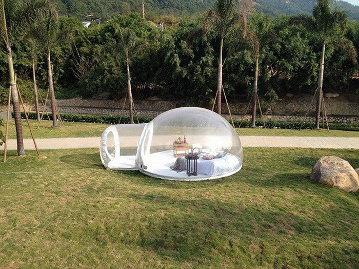 This Transparent Bubble Tent Lets You Sleep Underneath The Stars