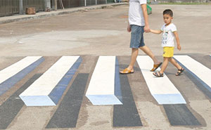 India To Use 3D Paintings As Speed Breakers To Slow Down Dangerous Drivers