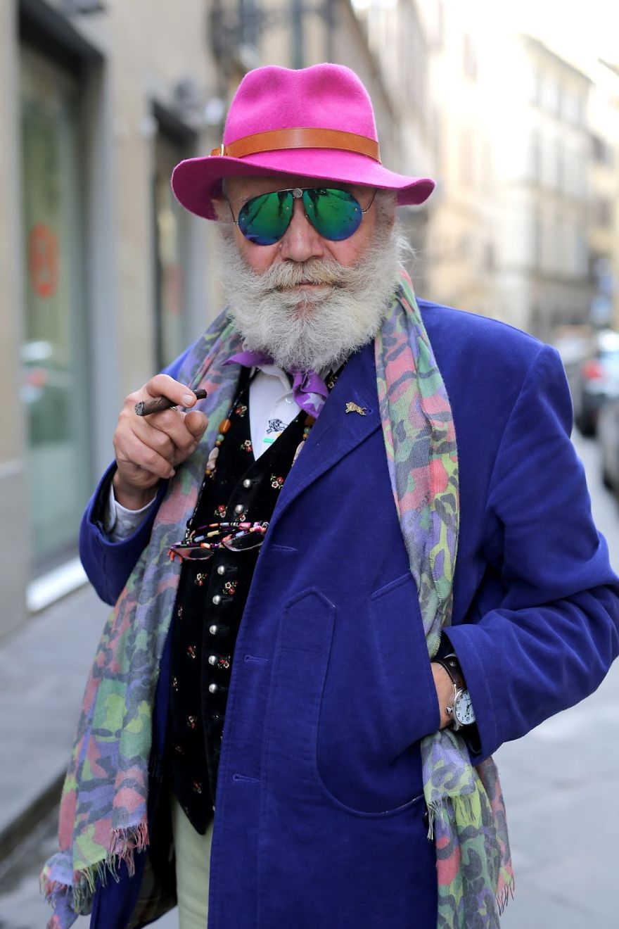 Stylish Elderly Stylish Elderly